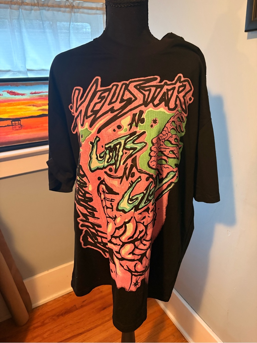Hell Star Guts & Glory Short Sleeves T-shirt Color Black Size XL